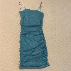 Blue Sleeveless Dress